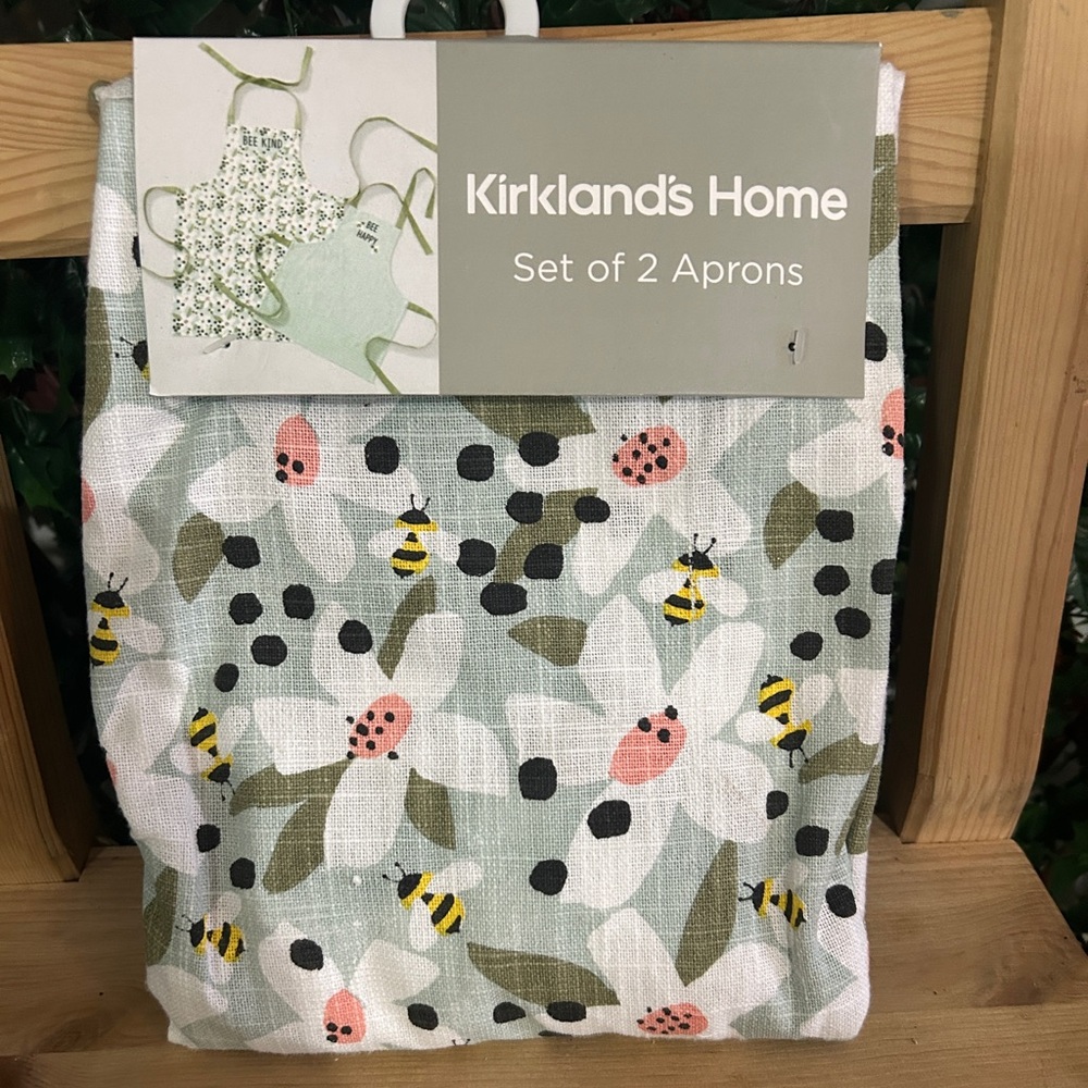 Kirkland's Home Floral Aprons Set